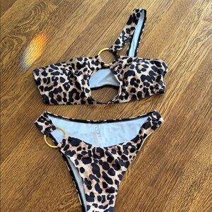 SHEIN Leopard Print Bikini